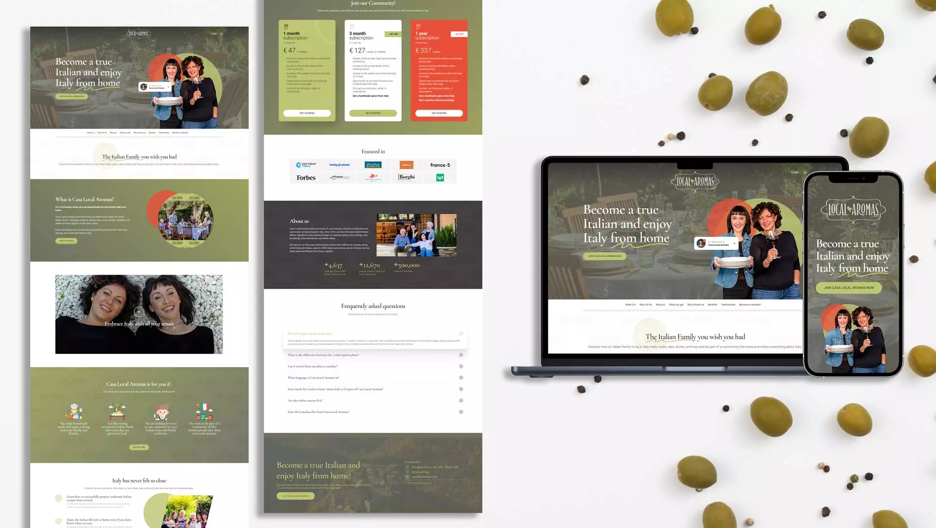 CASA-LOCAL-AROMAS-creazione-Landing-Page